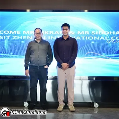 Gnee chào đón đối tác nhôm Ấn Độ