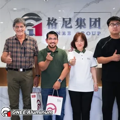 Khách hàng của Gnee và Ecuador đạt được sự hợp tác của tấm nhôm